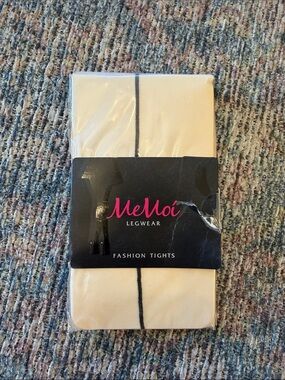 Memoi back seam tights M/L